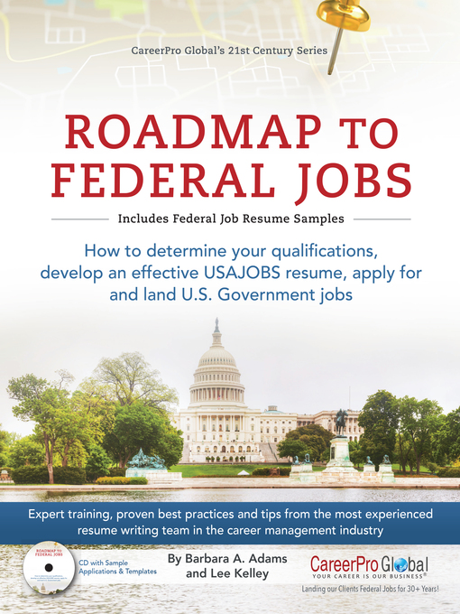 Title details for Roadmap to Federal Jobs by Barbara A.  Adams - Available